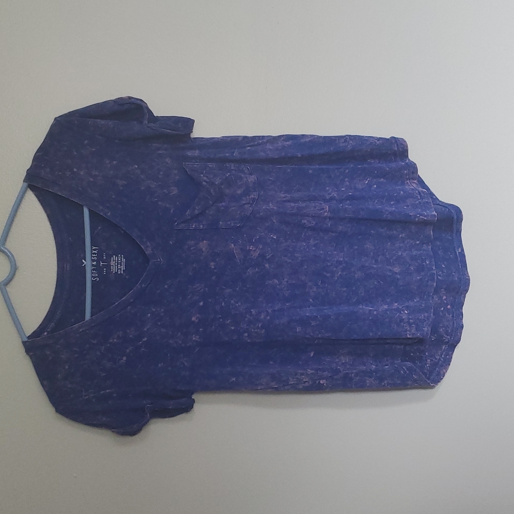 American Eagle Outfitter, XS, Blue and Rose